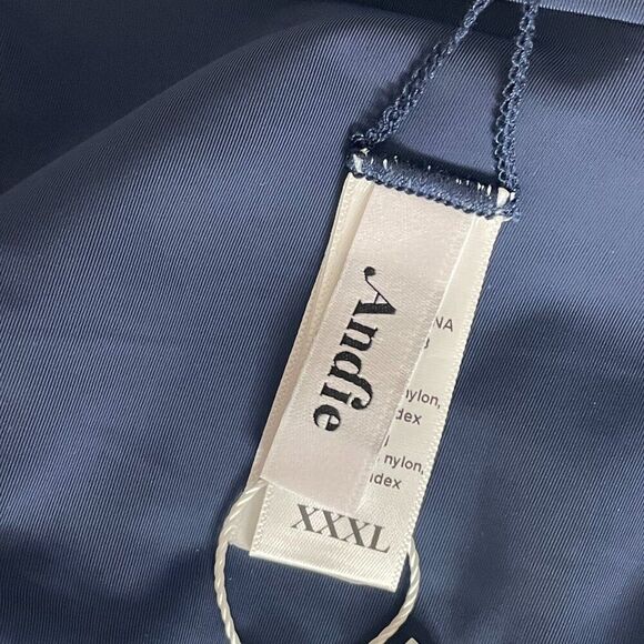 Andie Waikiki Bikini Bottom Women's 3XL Butterfly Print Stretch Linen Side Tie - Picture 8 of 11